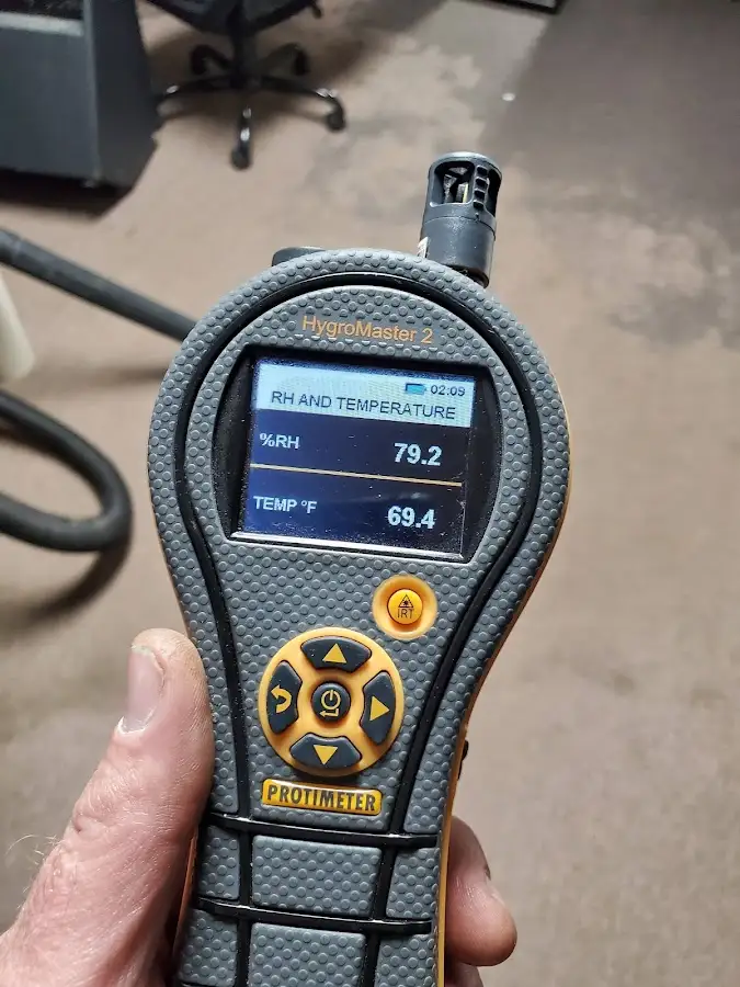 Moisture meter humidity assessment for Mold Remediation & Removal in Lake Jackson